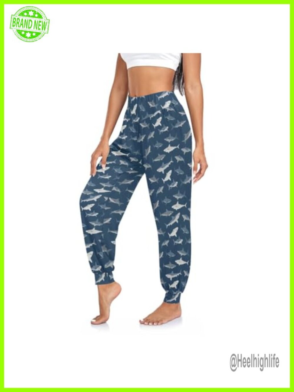 Boho Yoga Pants Women Joggers Workout Casual Sweatpants Beach Sport Trousers